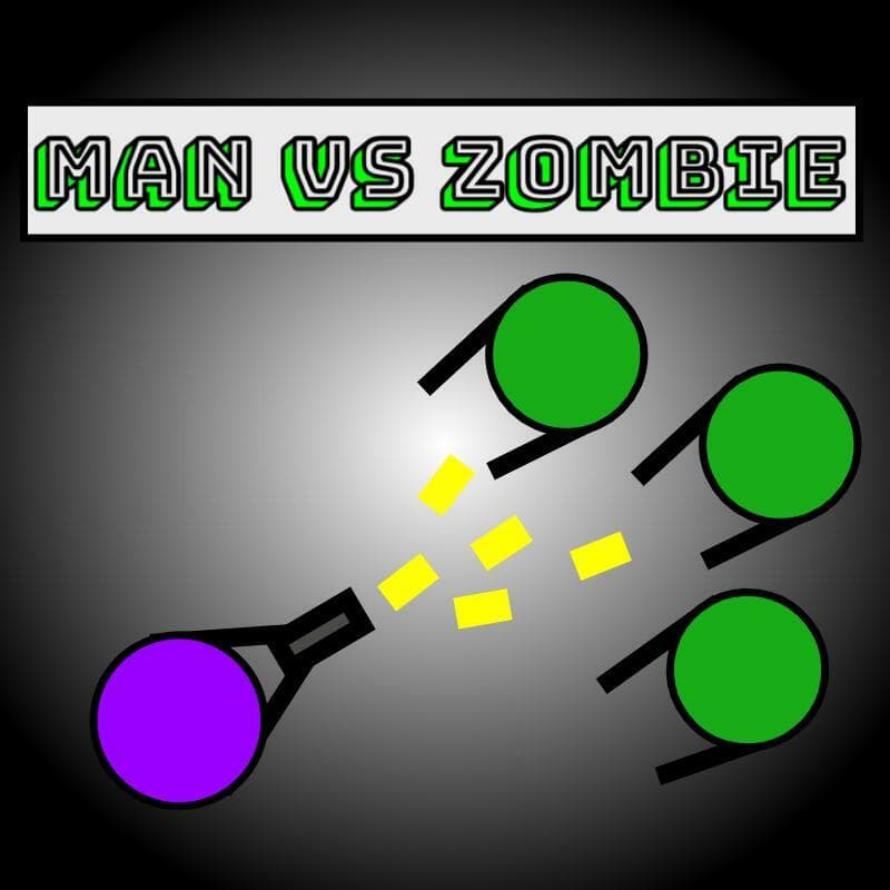 man vs zombie