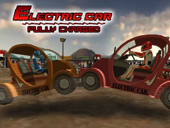 Electric Car Fully Charged
