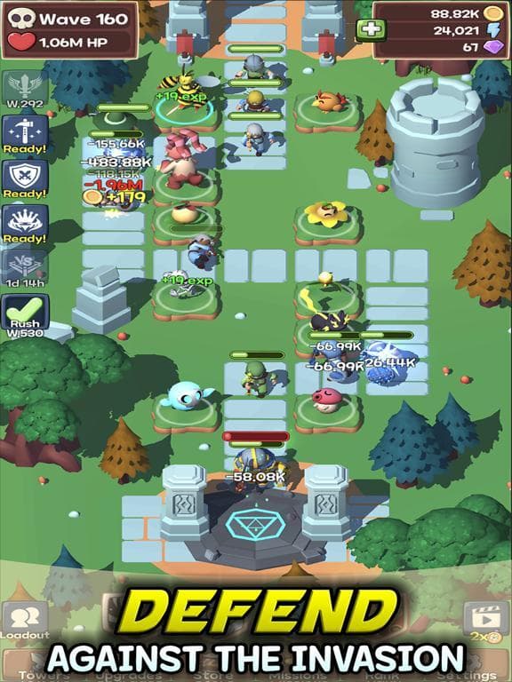 Idle Monster TD Evolved screenshot 2