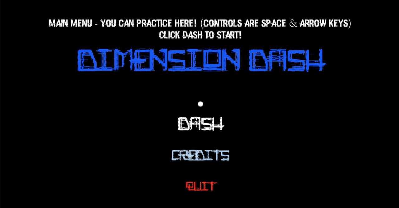 Dimension Dash (itch) (Yichen Wang)