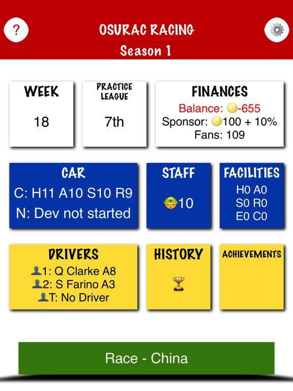 Racing Team Owner screenshot 3