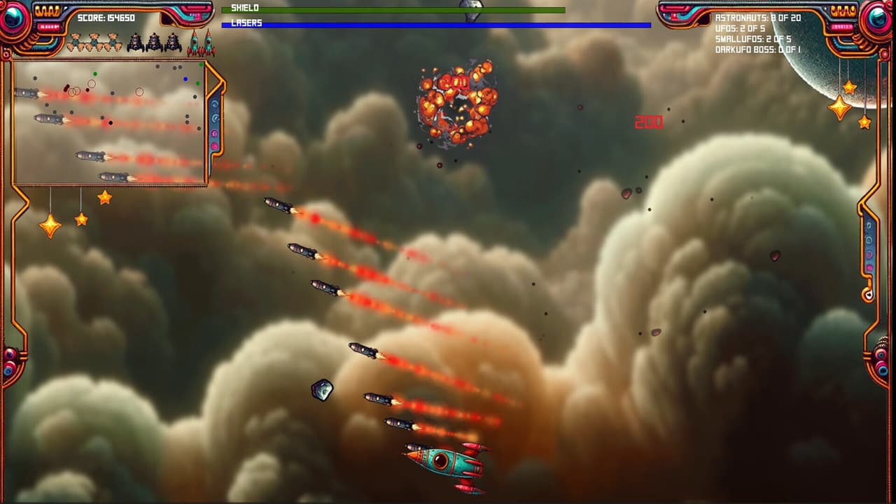 Asteroids and Aliens screenshot 5