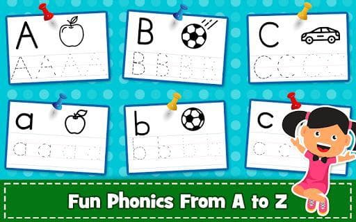 ABC PreSchool Kids Tracing & Phonics Learning Game screenshot 4