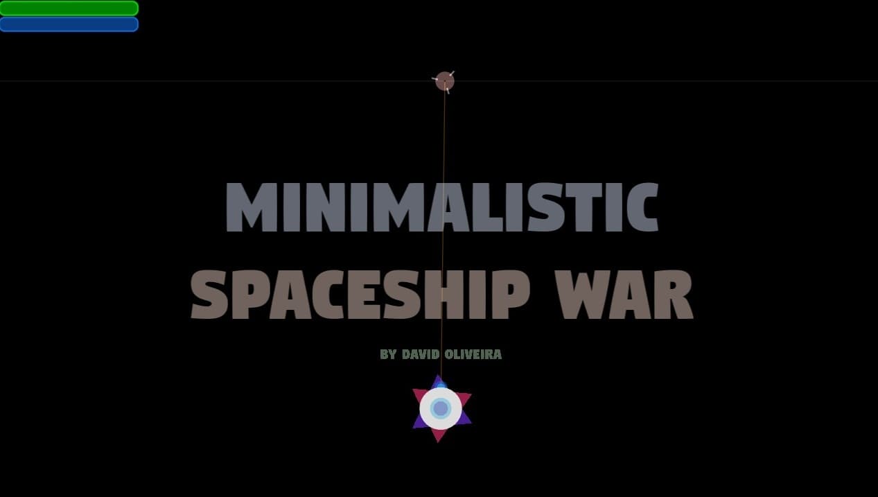 Minimalistic Spaceship War screenshot 2