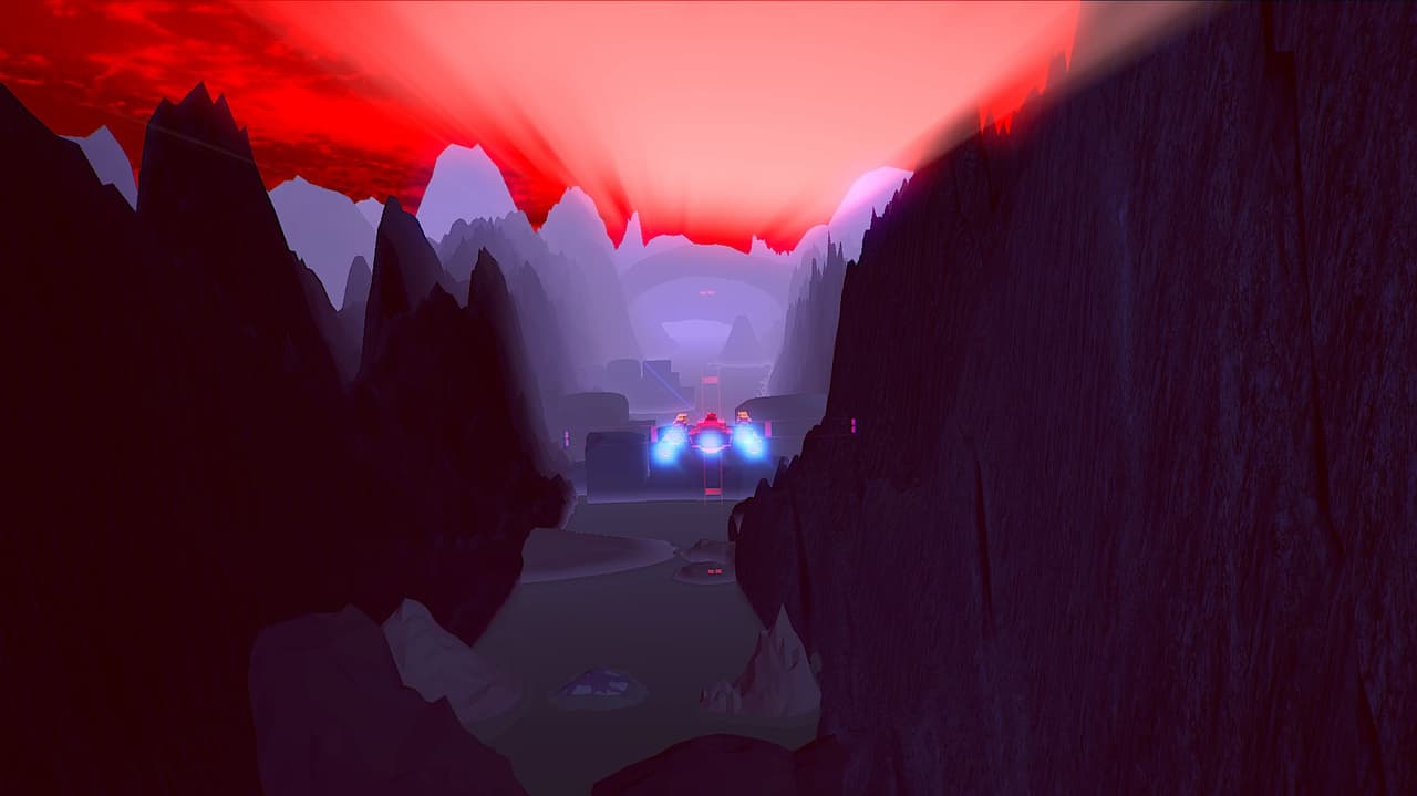 Lost Satellite: Synthwave Flyer screenshot 3