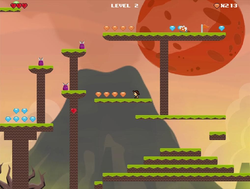 Lava Rolling Kid (itch) screenshot 5