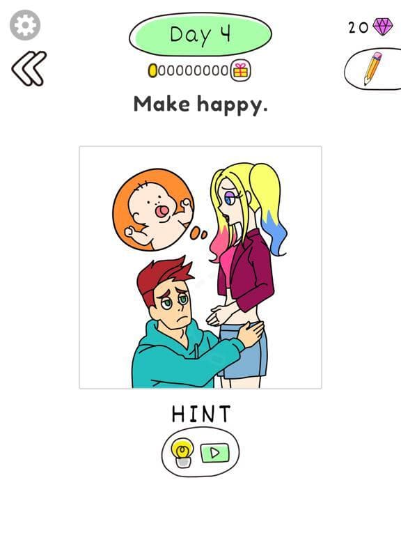 Draw Happy Queen