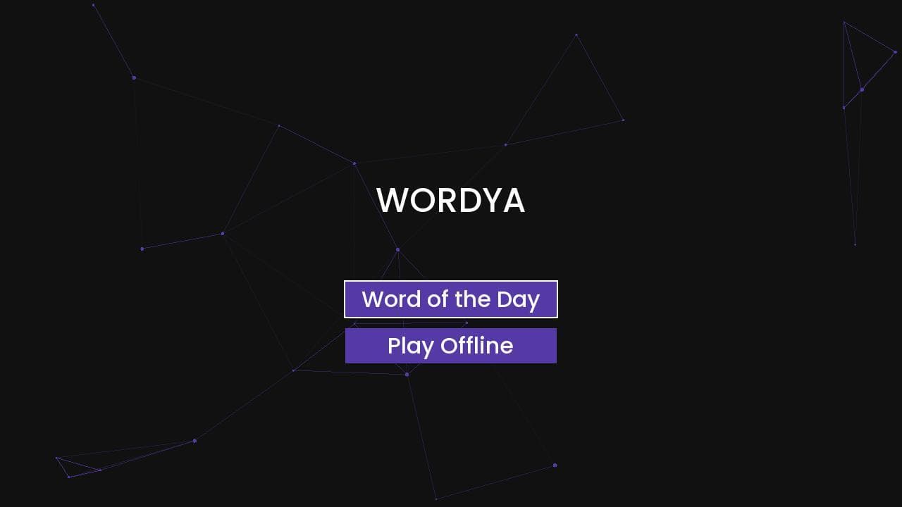 WORDYA screenshot 2
