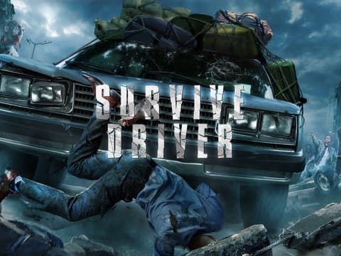 A Survive Driver Free: Best 3D Driver Game in Post Apocalyptic Setting with Zombies and Car Upgrades screenshot 2