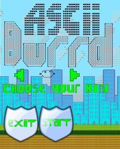 Ascii Burrd screenshot 2