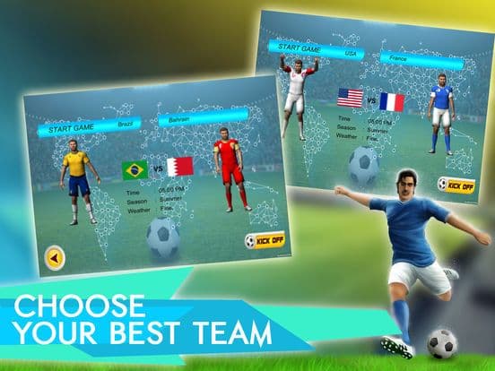 Soccer cup 2018 games footbal screenshot 2