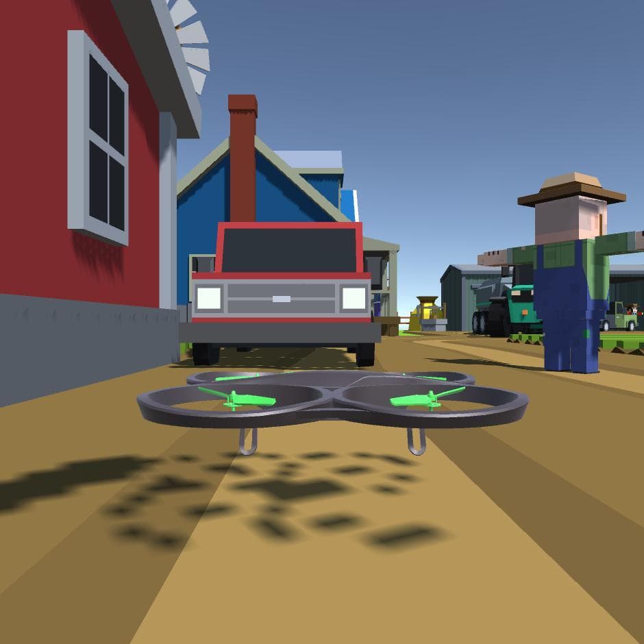 Drone Simulator (itch) (Sorata) screenshot 5