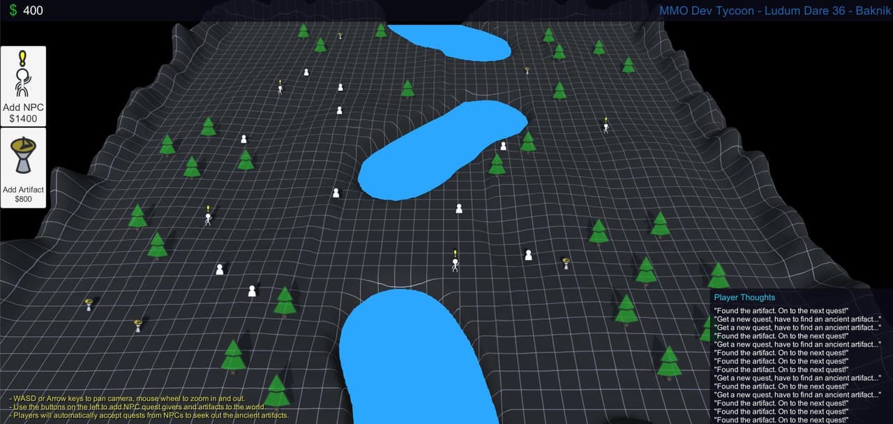 MMO Dev Tycoon - Ludum Dare 36 (Theme: "Ancient Technology")