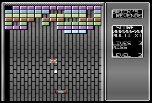 Bricks Revenge (C64) screenshot 2