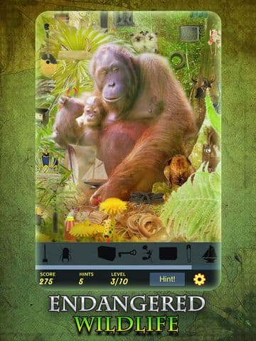 Hidden Object - Endangered Wildlife screenshot 4
