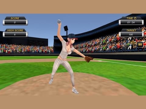 Homerun Baseball 3D screenshot 2