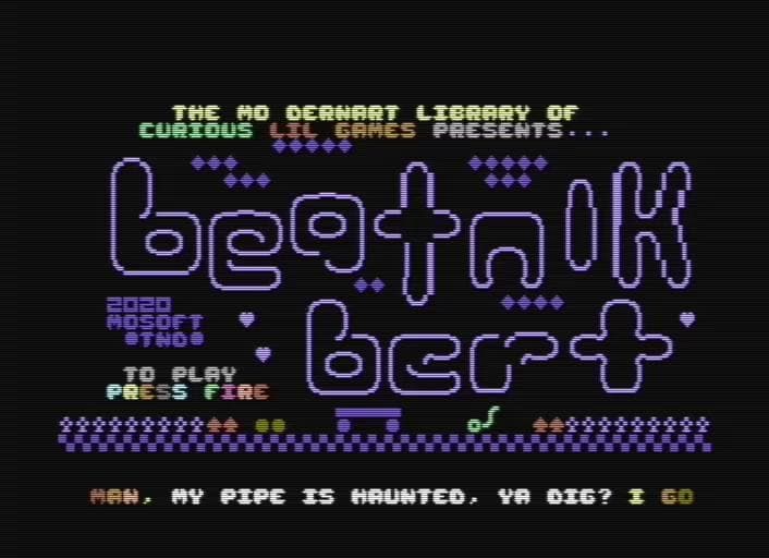 Beatnik Bert (C64) Commodore 64 screenshot 4