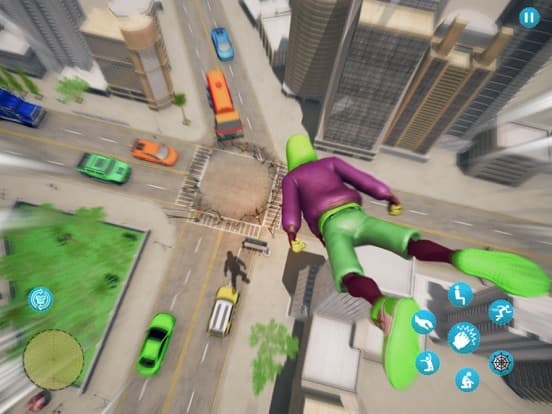 Open Word - Amazing Rope Hero screenshot 3