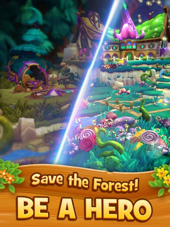 Magic Meadow: Match-3