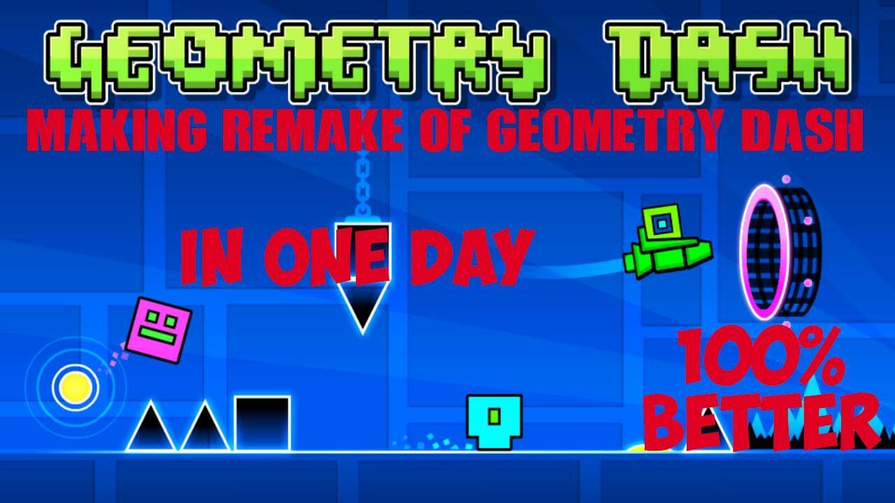 Geometry Dash Remake (Elloxz Dev)