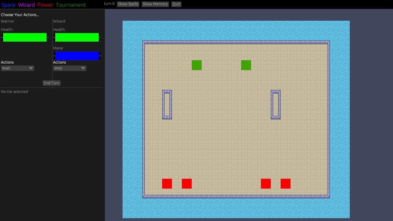 Space Wizard Power Tournament screenshot 2