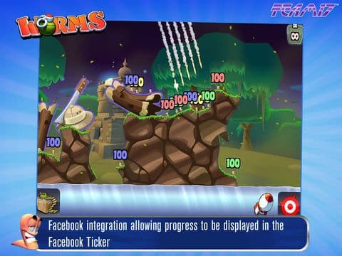 Worms HD screenshot 2