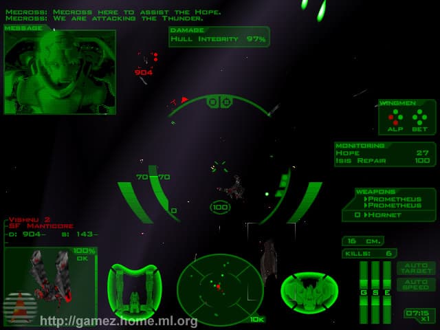 Descent: FreeSpace – The Great War (1998) screenshot 5