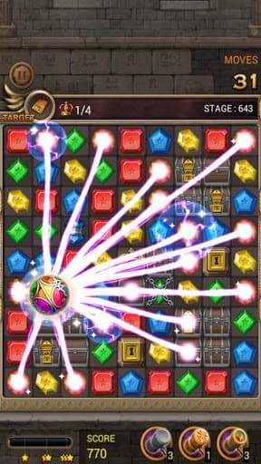 Jewels Temple Quest: Match 3 screenshot 3