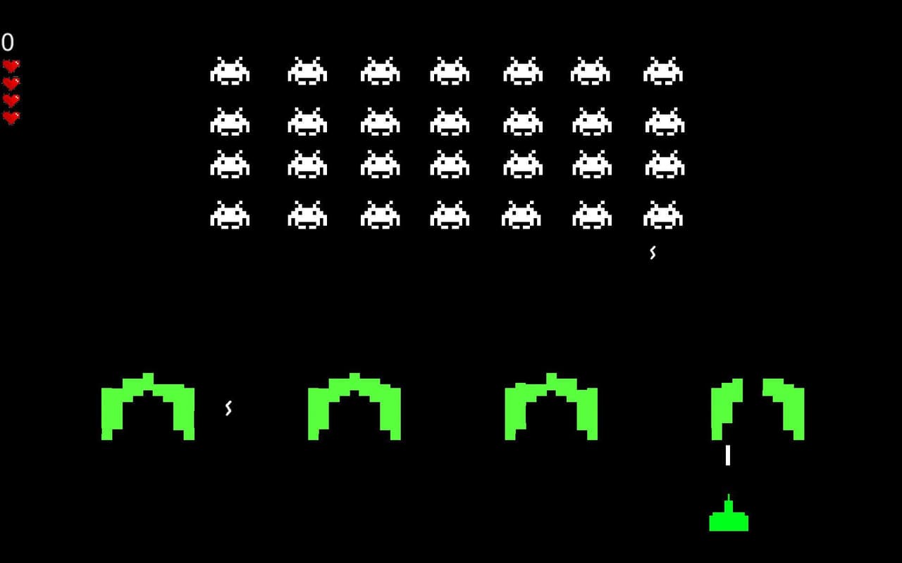 Space Invaders REMAKE (Thomas Brabec) screenshot 2