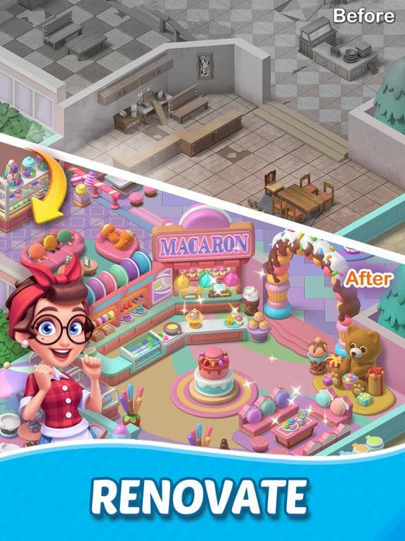 Merge Cooking:Theme Restaurant screenshot 4