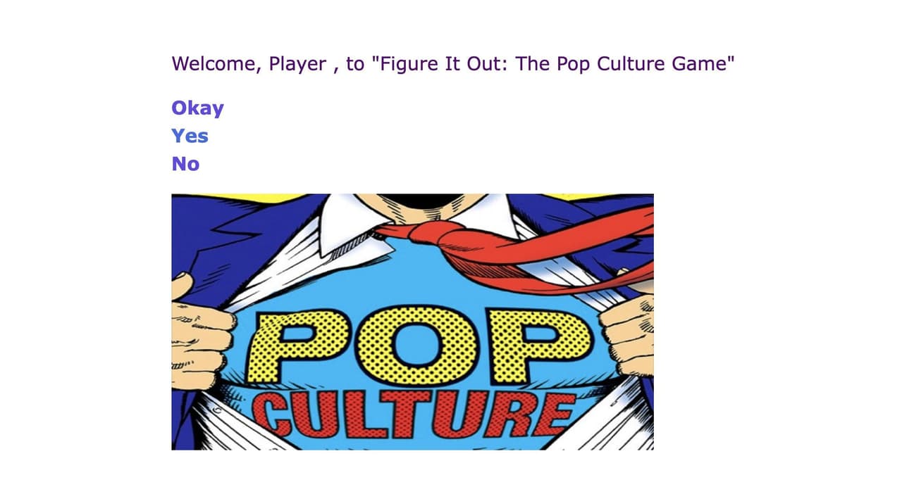 Figure It Out: The Pop Culture Game