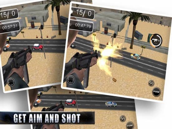Sniper Shooter Street Way 3D screenshot 2