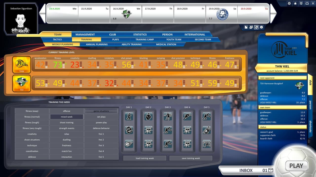 Handball Manager 2021 screenshot 2