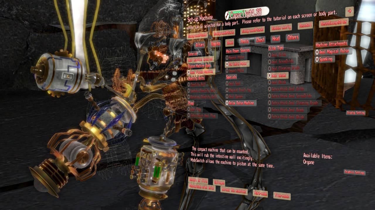 Machine Ruin Self-Destruction Masturbation Life of the Sky Temple screenshot 6
