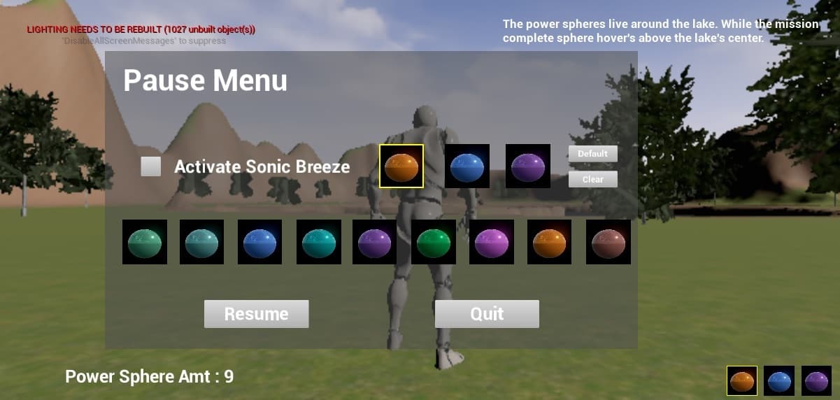 The Power Spheres