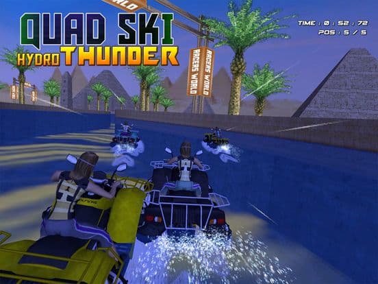 Quad Ski Hydro Thunder - Free JetSki Racing Game