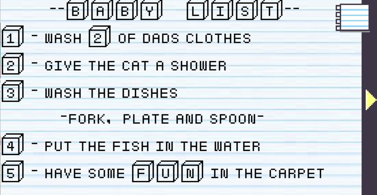 Baby do Chores