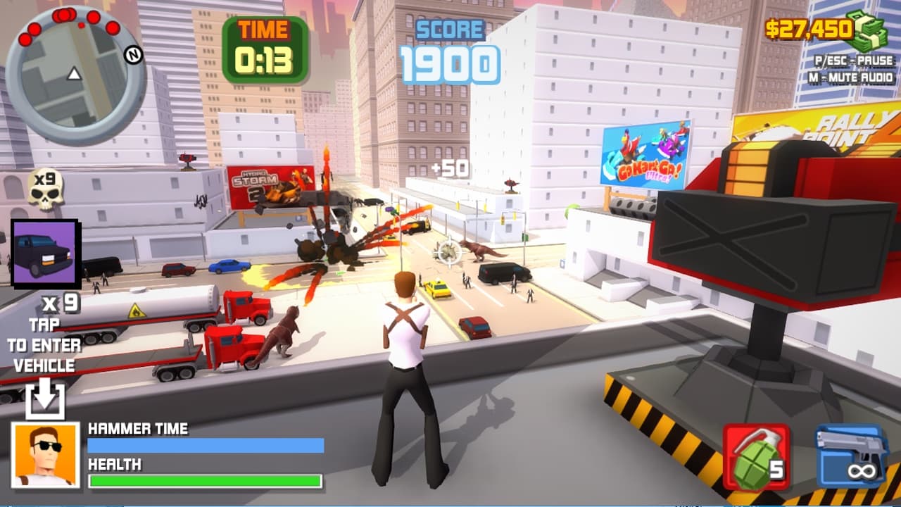 Hero Hunters - Jurassic Shooting Sniper screenshot 3