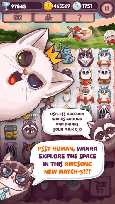 Catomic: Space Cats and Atomic Owls! screenshot 5
