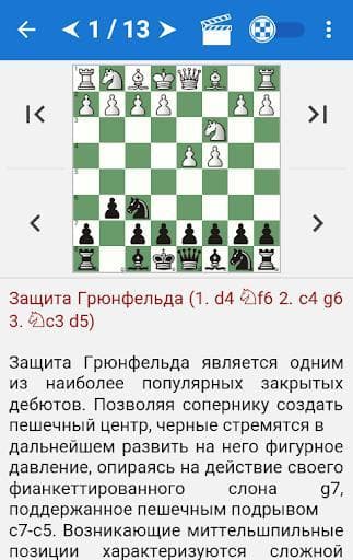 Chess Tactics in Grünfeld Defense screenshot 2