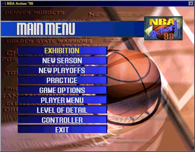 NBA Fastbreak 98 screenshot 2