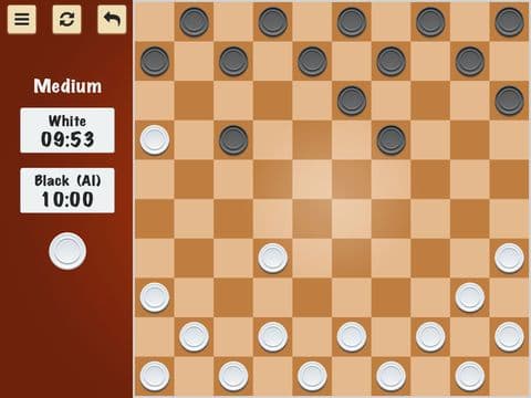 Checkers 10x10 • screenshot 3