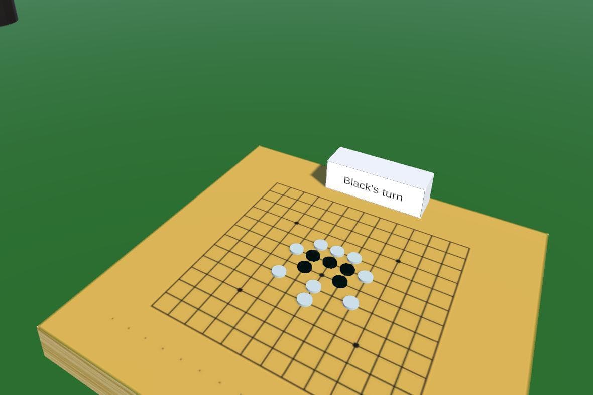 Play Go with friends (not VR)