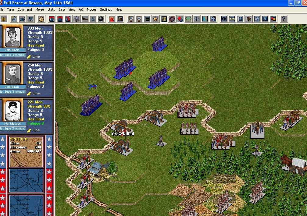 Civil War Battles: Campaign Atlanta screenshot 4