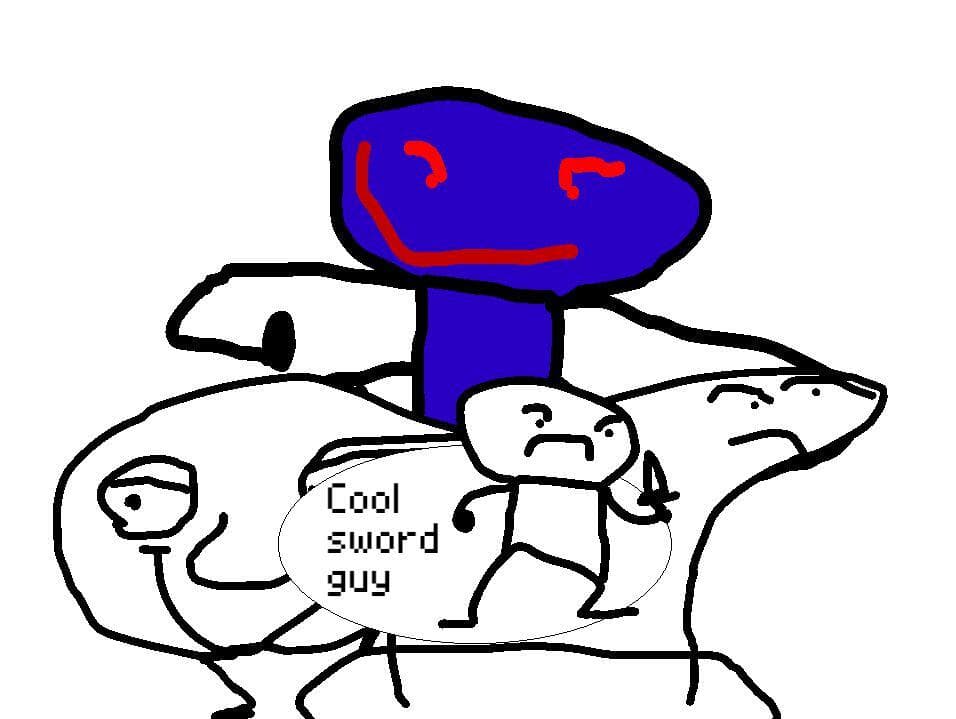 Cool sword guy!
