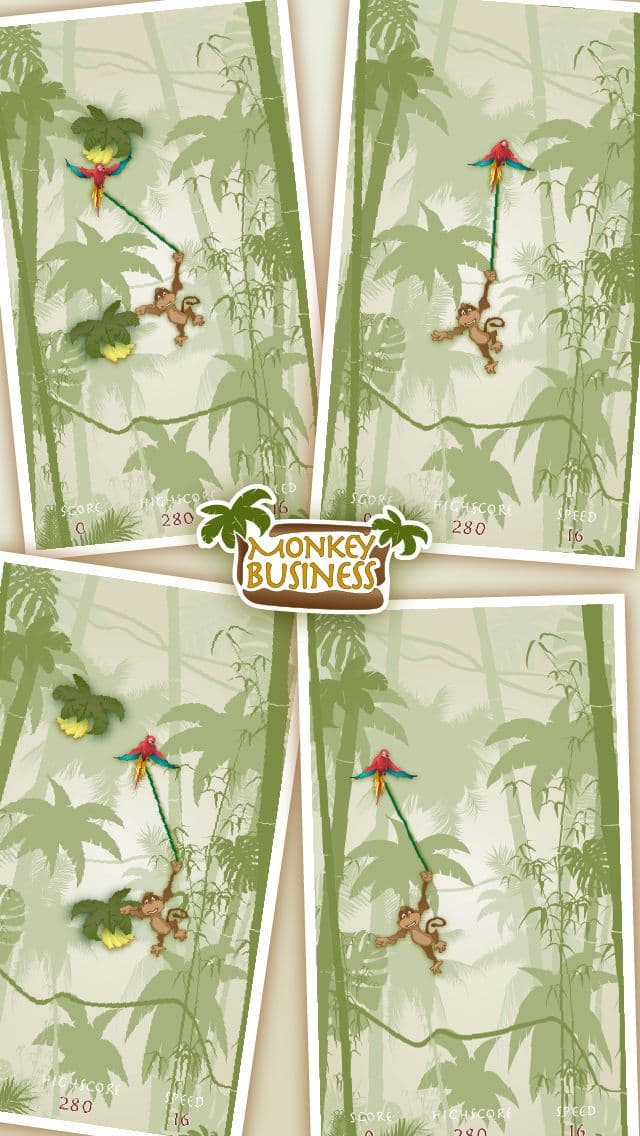 Monkey Business - Collect all banans from the trees