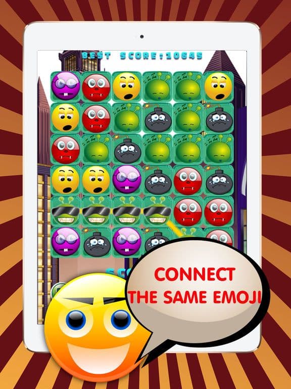 Emoji Blitz Connect Match 3: Emoticon Line Puzzle screenshot 3