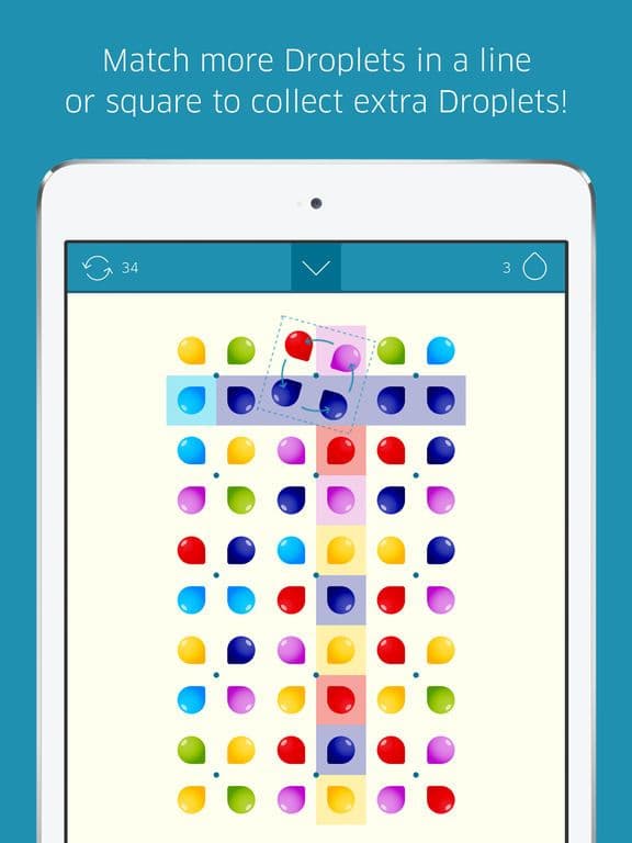 XDrops - Color Matching with a Twist! screenshot 3
