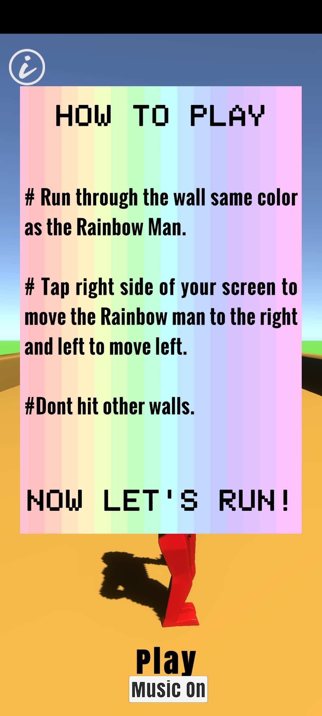 Rainbow man (savny) screenshot 3