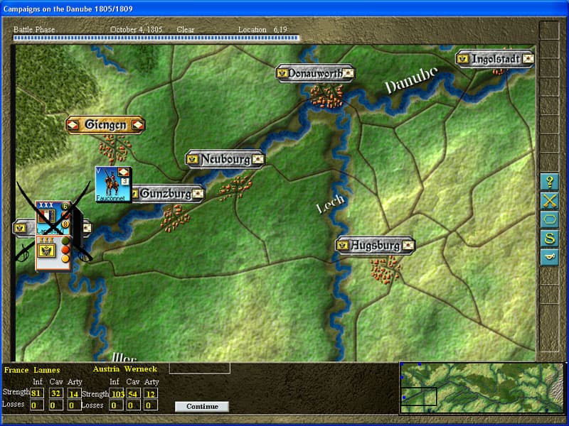 The Campaigns on the Danube 1805/1809 screenshot 4